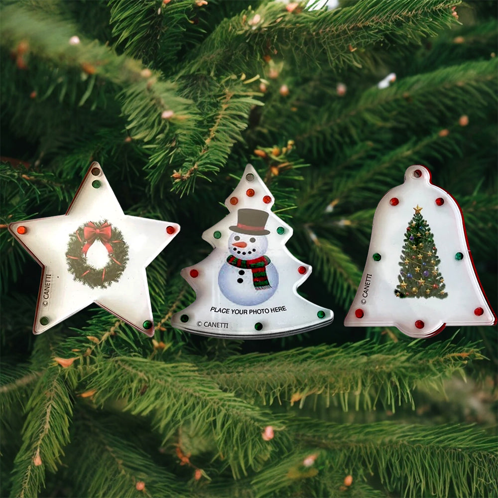 Acrylic Magnet Frame Holiday Theme Ornaments