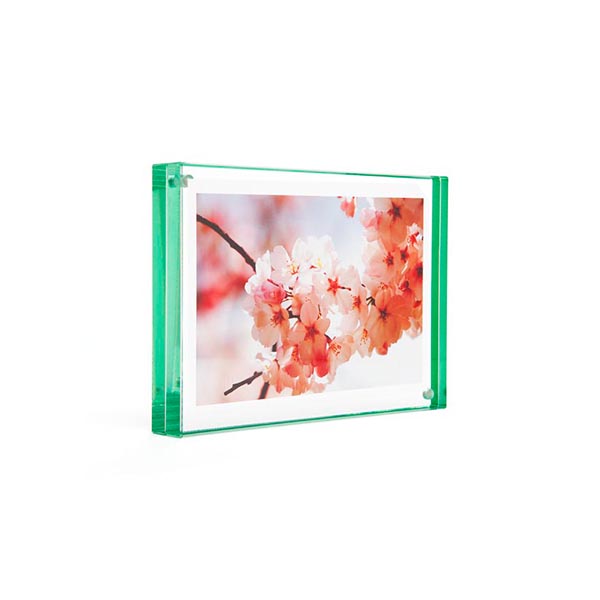 5" x 7" Green Edge Magnet Frame - Set of 3