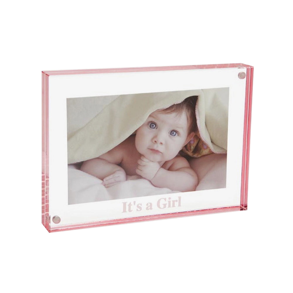 Celebration Frame - Engraved with It's A Girl