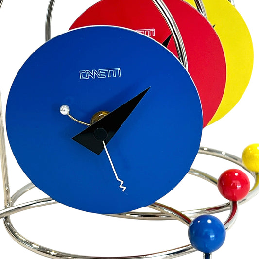 Monk Desk Clock in Red