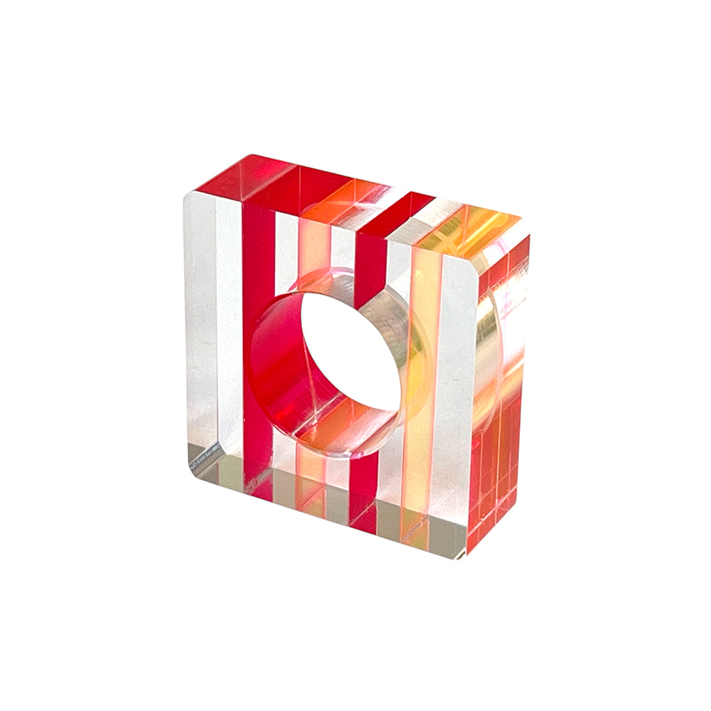 Red-Orange Table Set