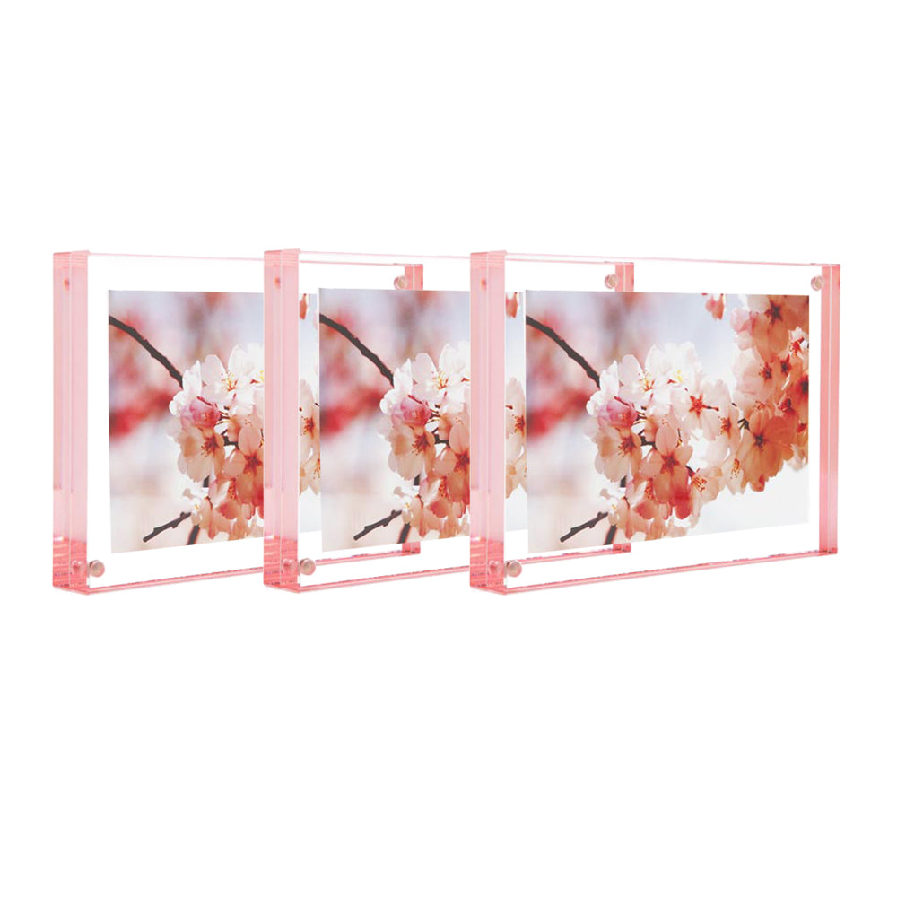 5" x 7" Rose Edge Magnet Frame - Set of 3