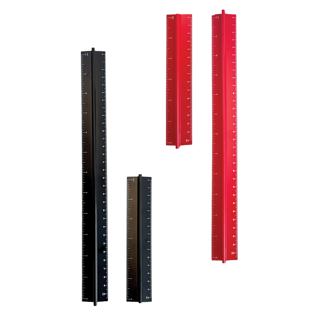 Professional Artist Ruler and Paperweight - 12" and 6"