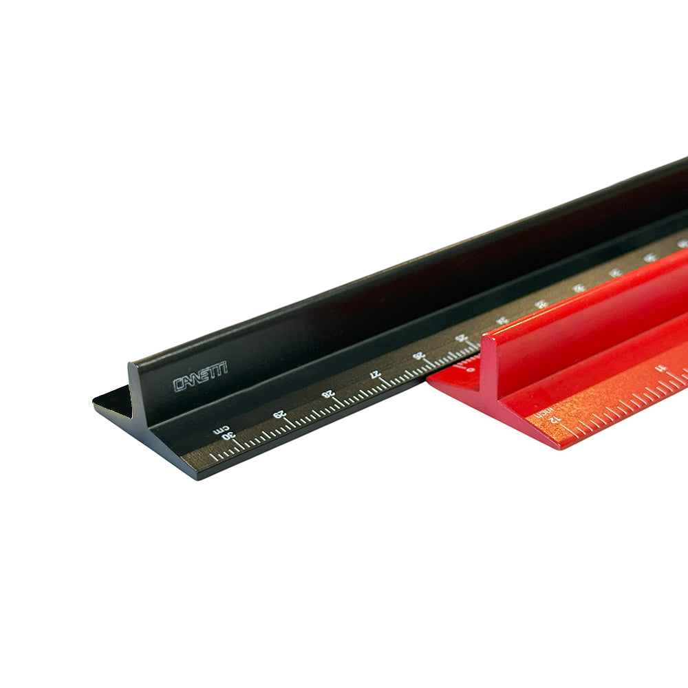 Professional Artist Ruler and Paperweight - 12" and 6"