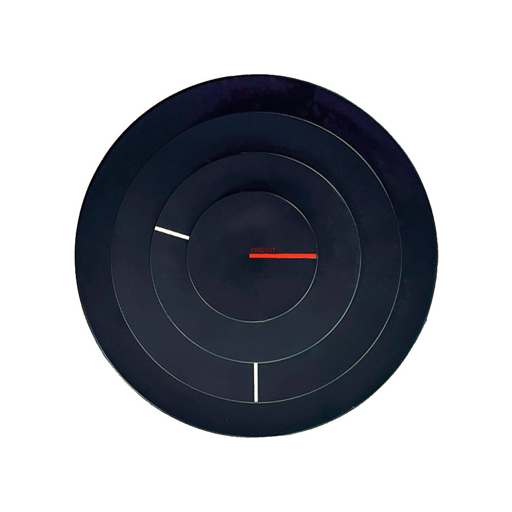 Canetti Space Wall Clock in Black