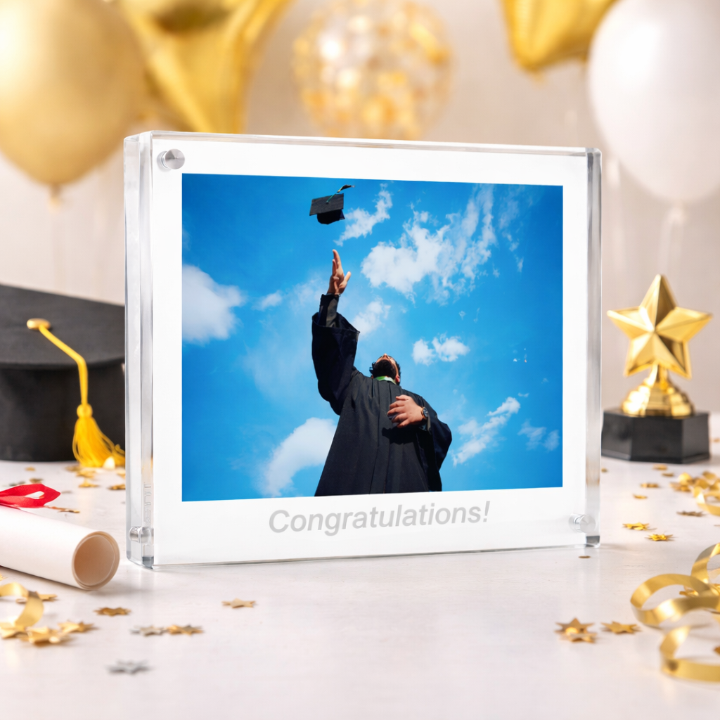 Celebration Frame - Engraved with Congratulations