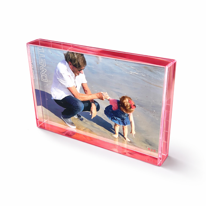 Frame-in-Frame Color Edge: Rose, Aqua, Graphite