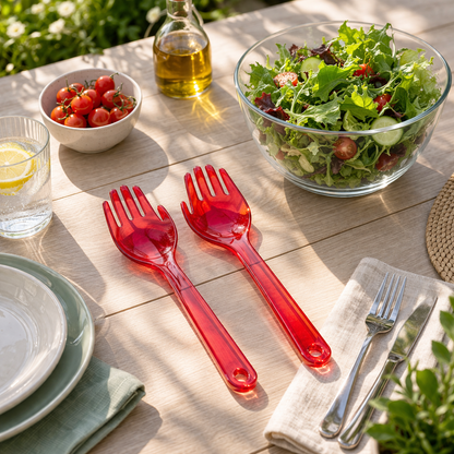 Handy Tossers - Colorful Acrylic Salad Tossers