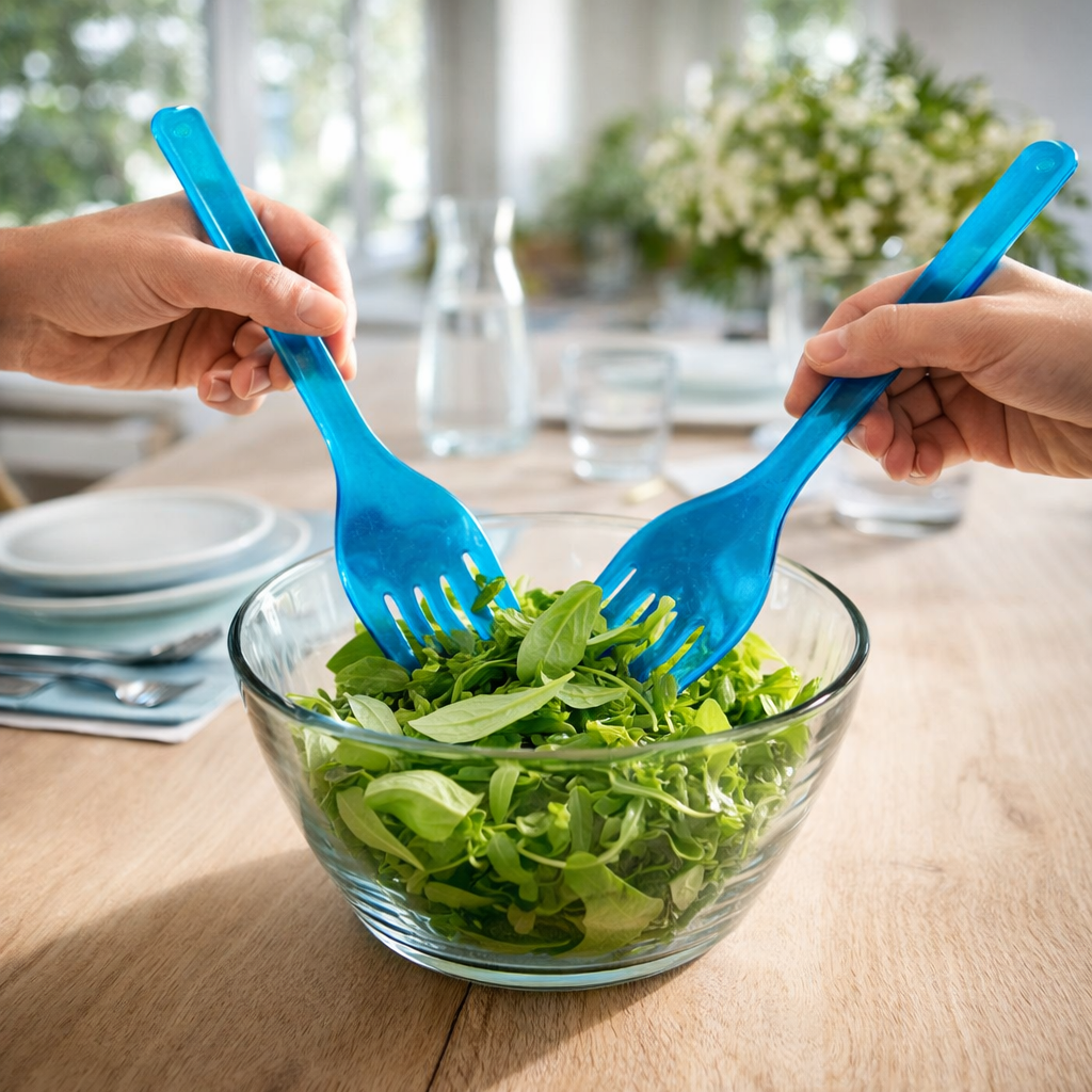 Handy Tossers - Colorful Acrylic Salad Tossers