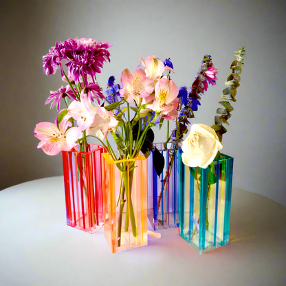 Canetti Colorful Bouquet Vase in Yellow/Orange