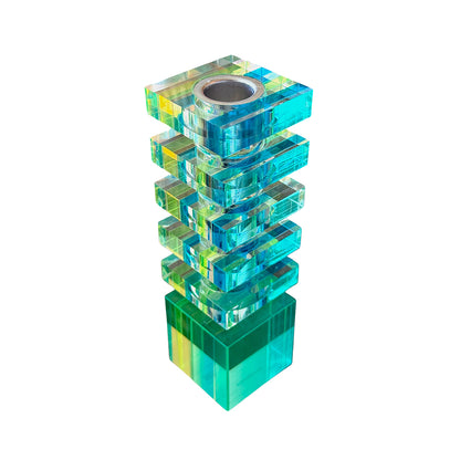 Combination Candleholder + Bud Vase Tower