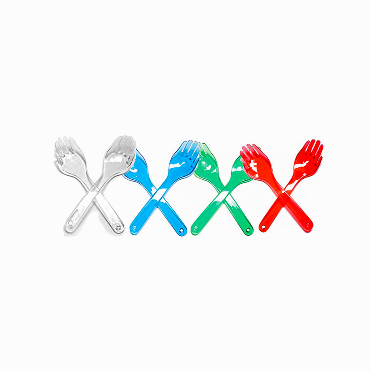 Handy Tossers - Colorful Acrylic Salad Tossers