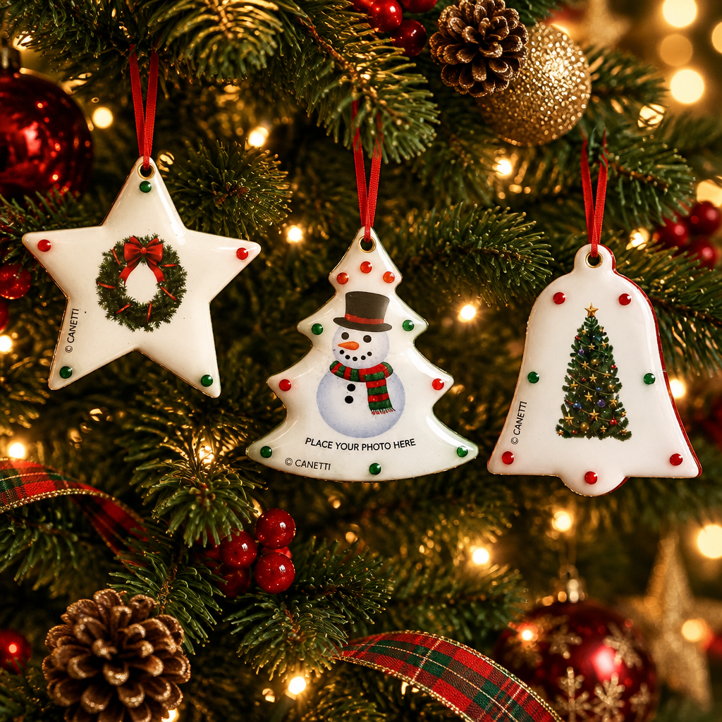 Acrylic Magnet Frame Holiday Theme Ornaments