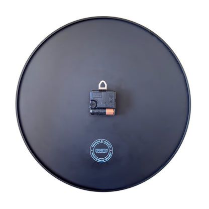 The Icon Wall Clock in Black