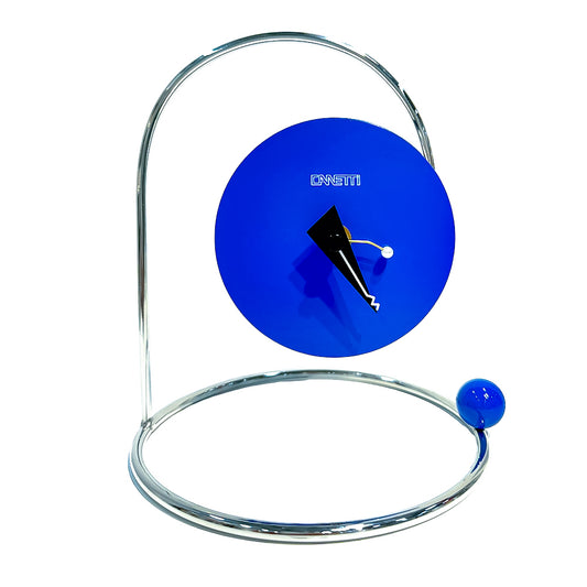 Monk Desk Clock in Blue
