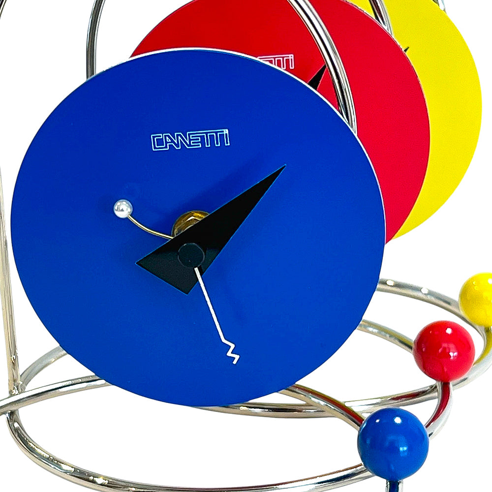 Monk Desk Clock in Yellow by Canetti – Canetti Design Group