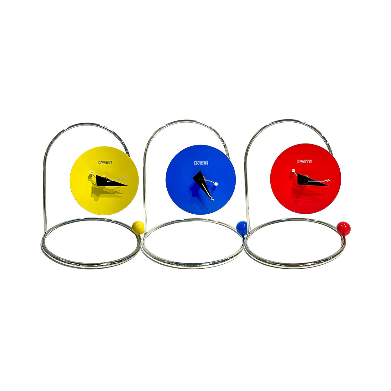 Monk Desk Clock in Blue by Canetti – Canetti Design Group