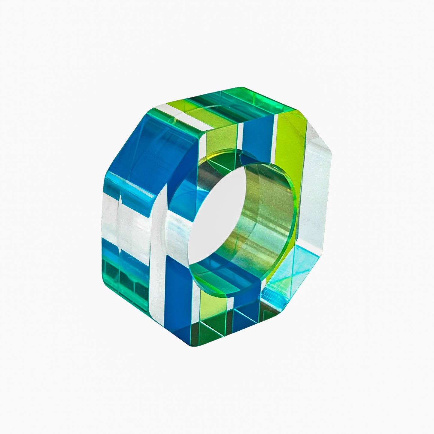 Multi Shape Acrylic Napkin Rings - Sets of 4