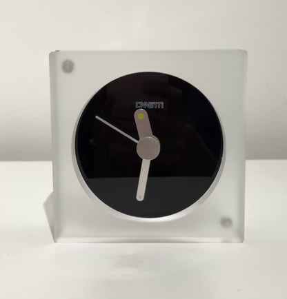 The Original Square Acrylic Clock in Frosted