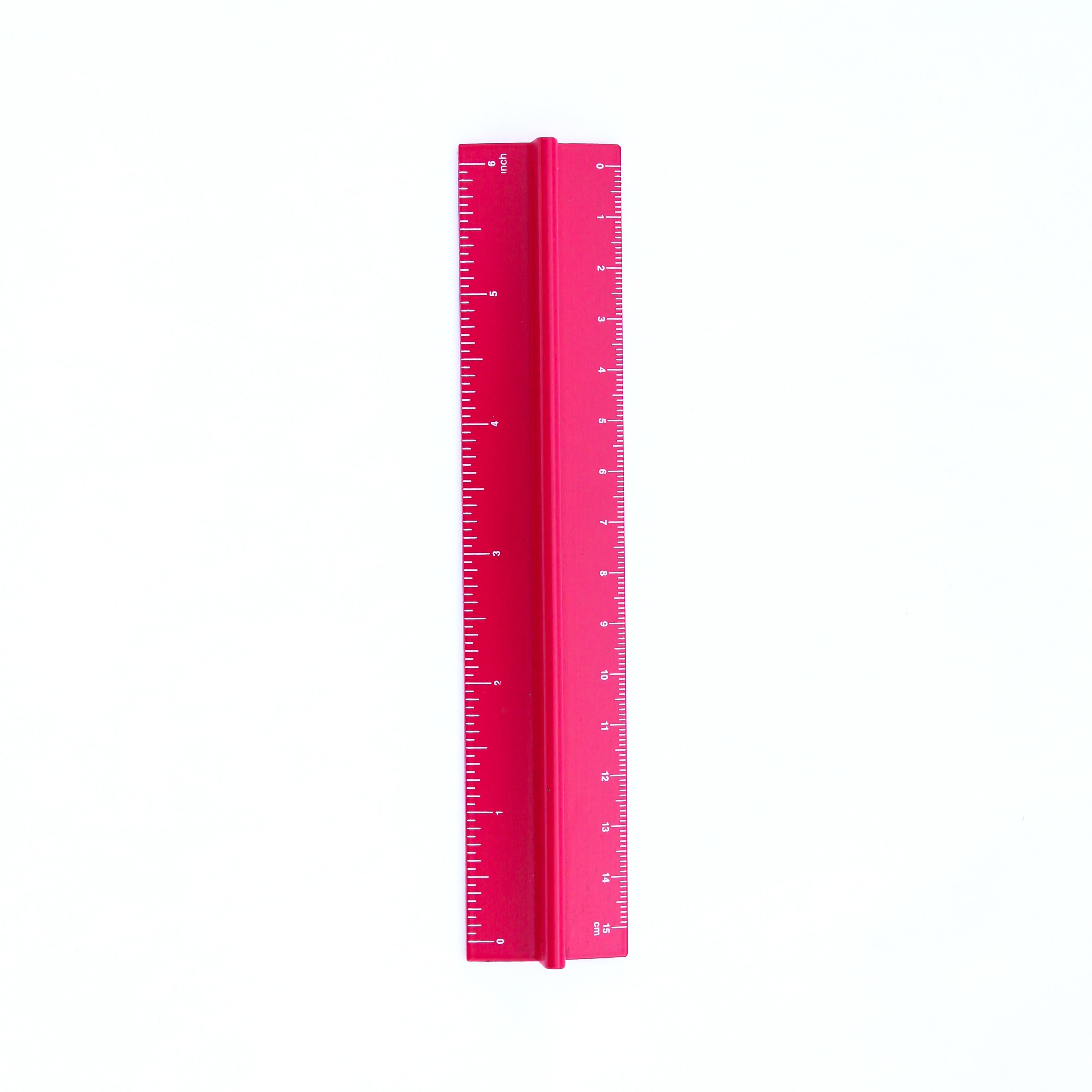 Artist Ruler and Paperweight in Red 6